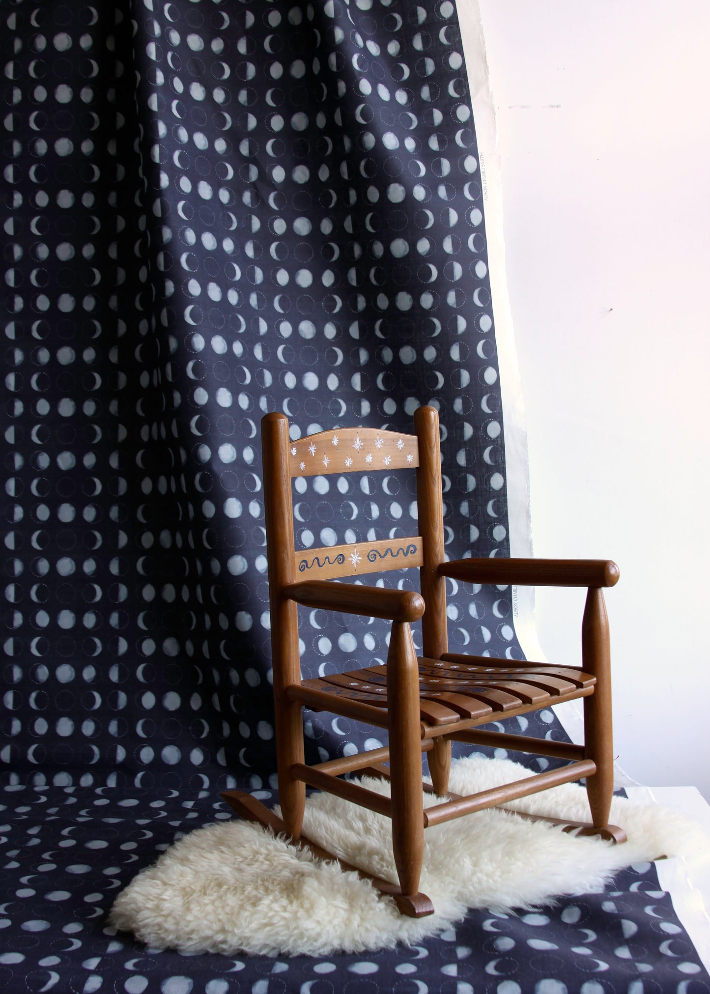 SASHIKO MOONS - Light Indigo