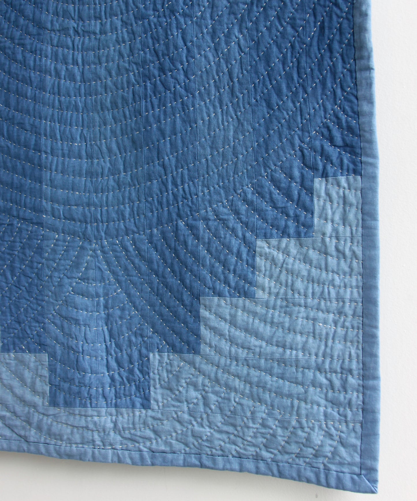 Indigo Arcs Quilt