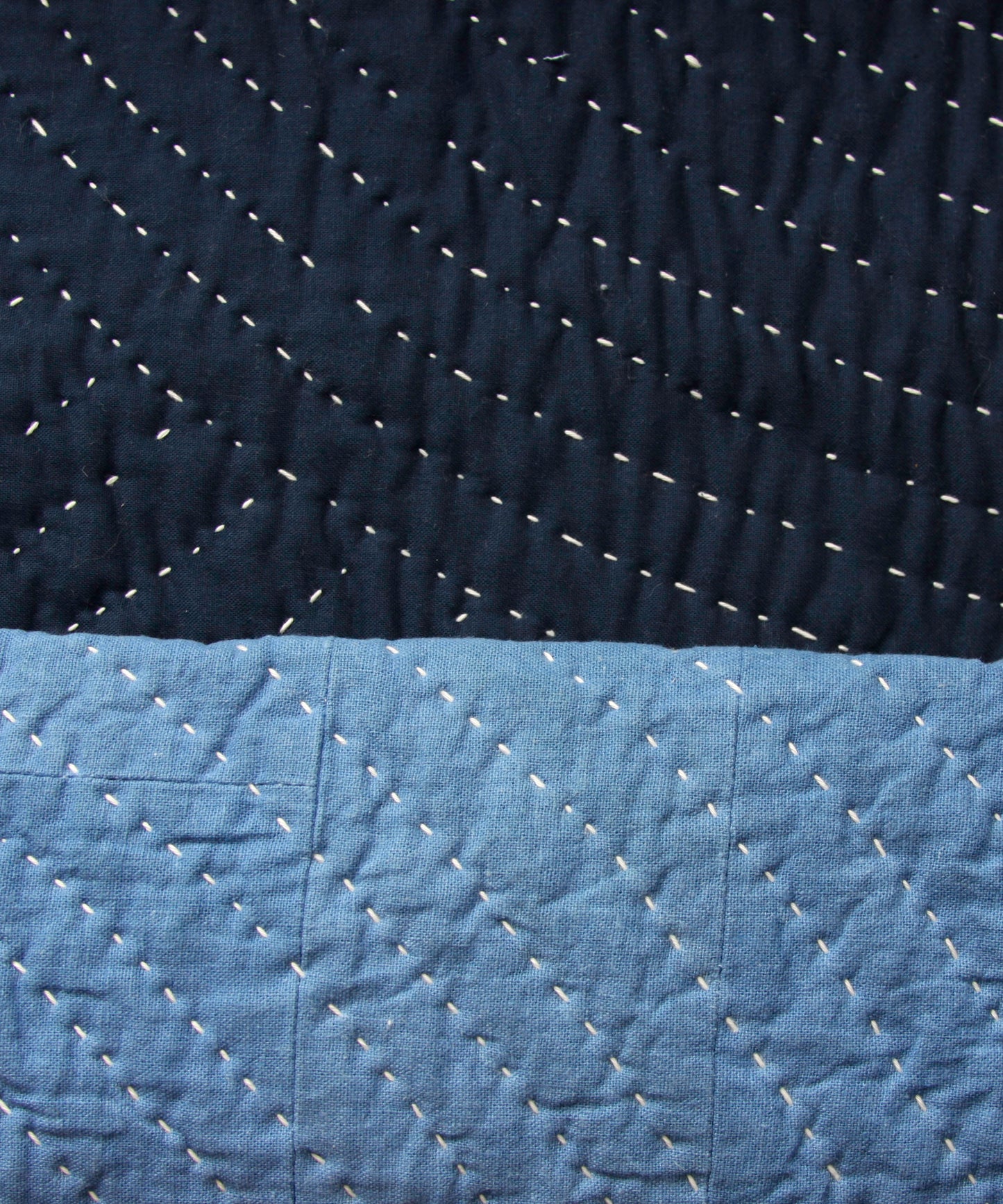 Indigo Arcs Quilt
