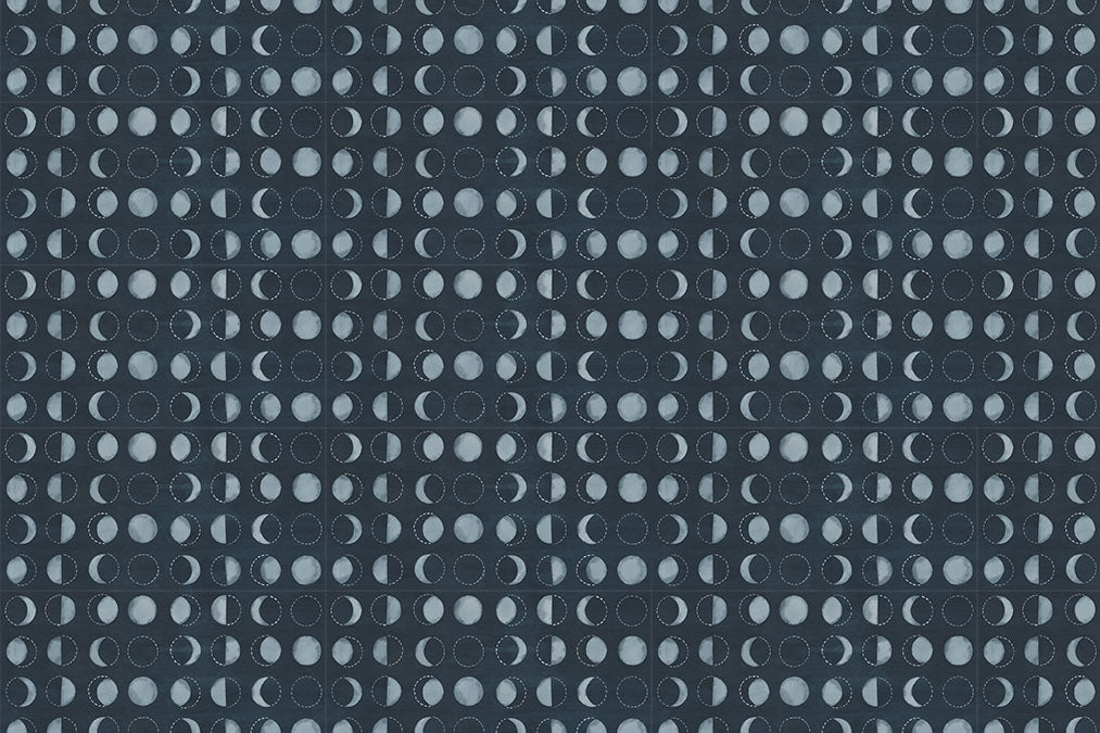 SASHIKO MOONS - Dark Indigo