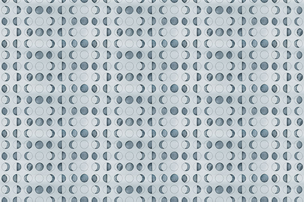 SASHIKO MOONS - Light Indigo