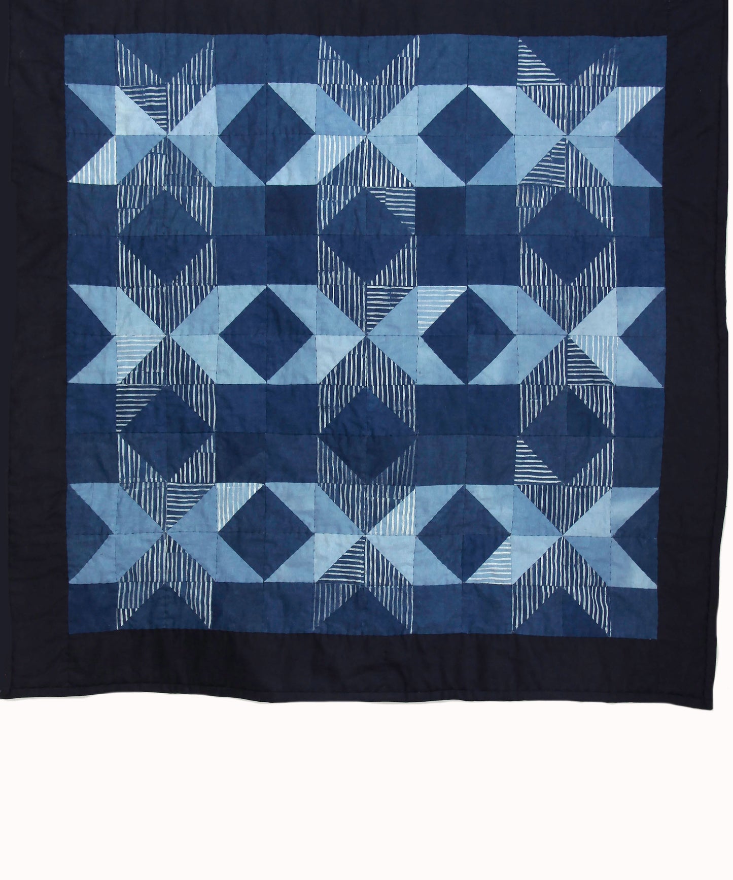 Striped Star Quilt