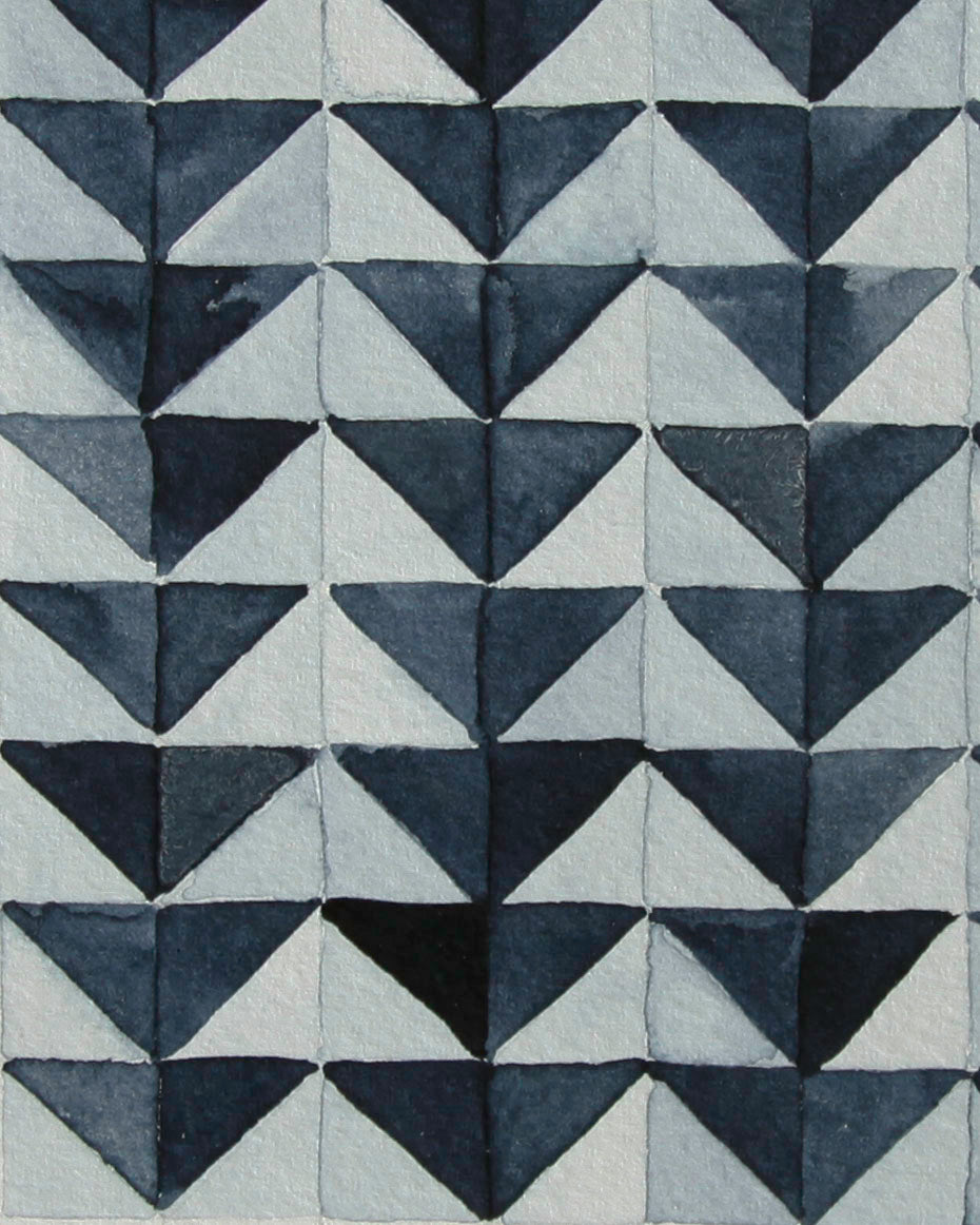 Indigo Quilt Study 1