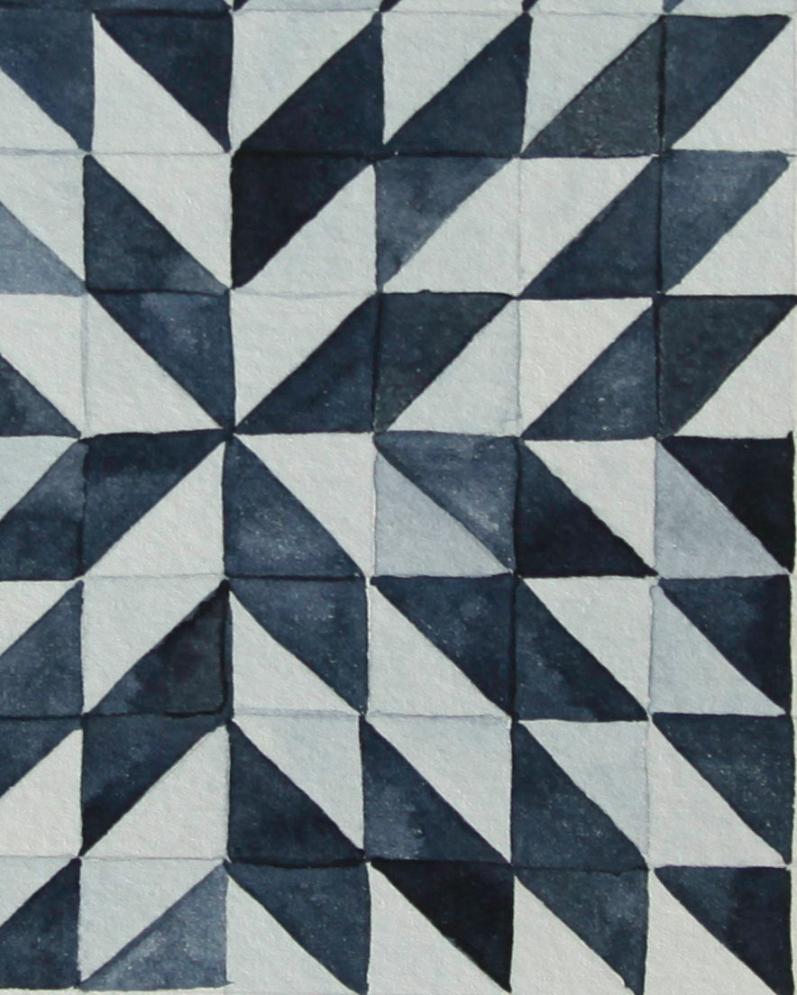 Indigo Quilt Study 2