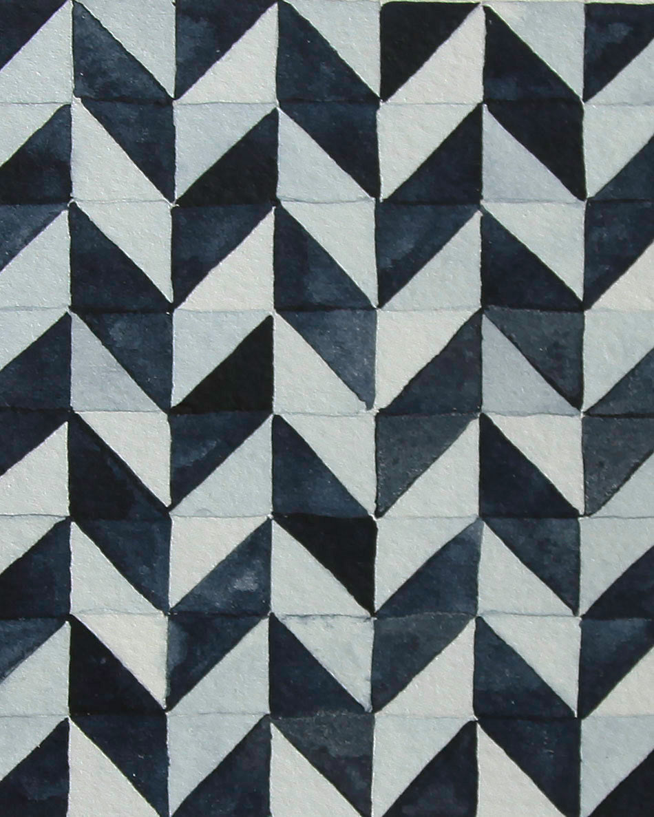 Indigo Quilt Study 3 - on hold