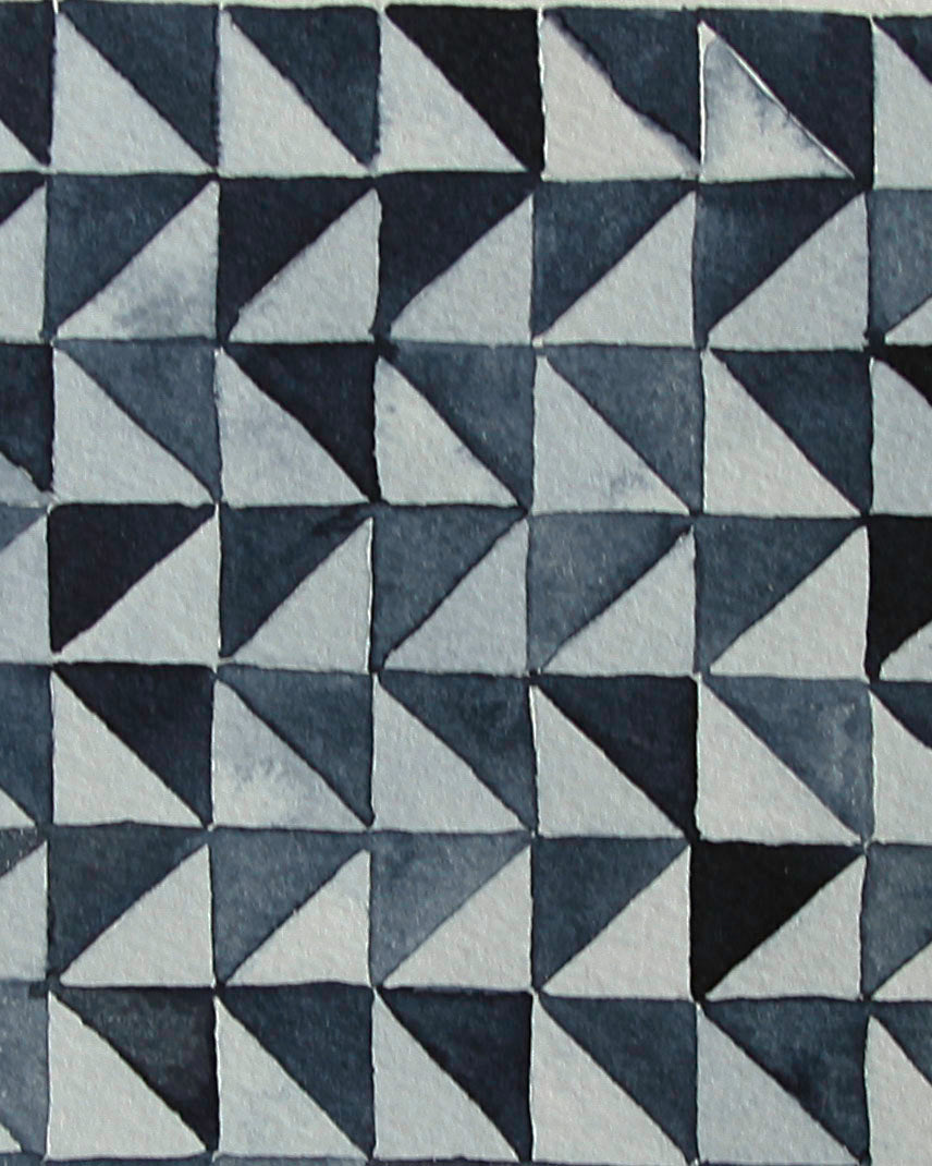 Indigo Quilt Study 4