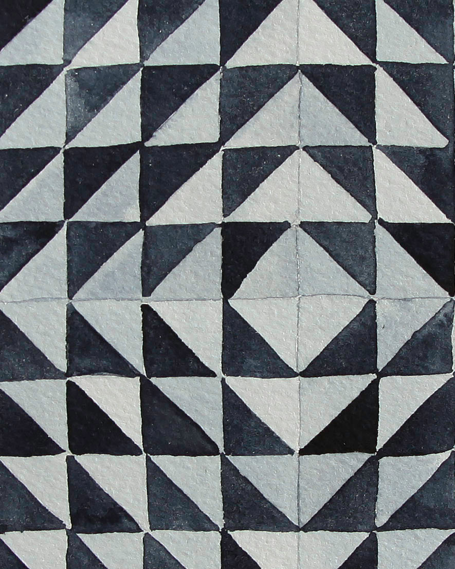 Indigo Quilt Study 5