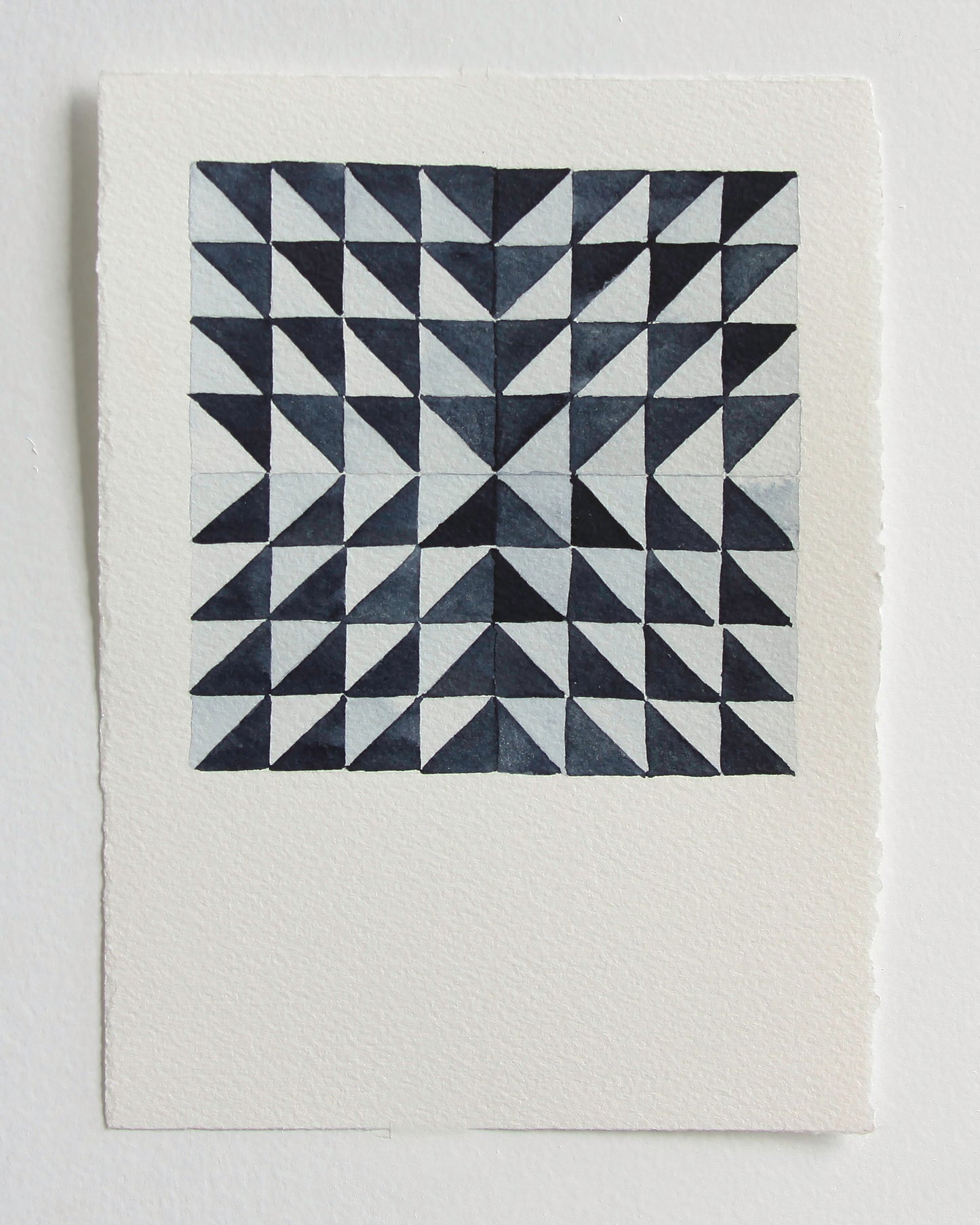 Indigo Quilt Study 6