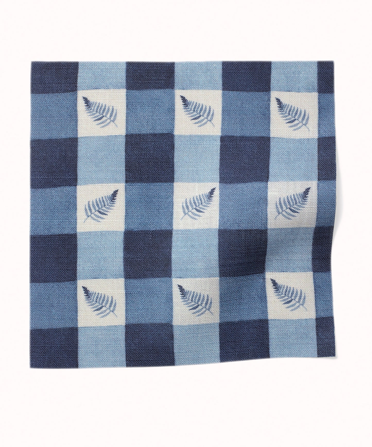 FERN GINGHAM - Indigo
