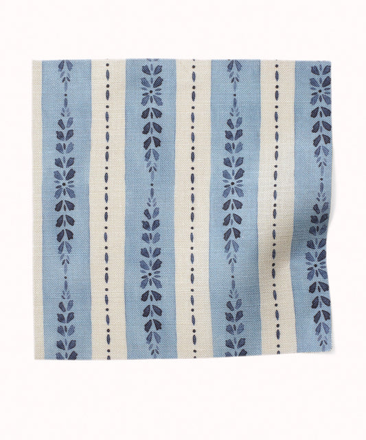 FOLK STRIPE - Indigo