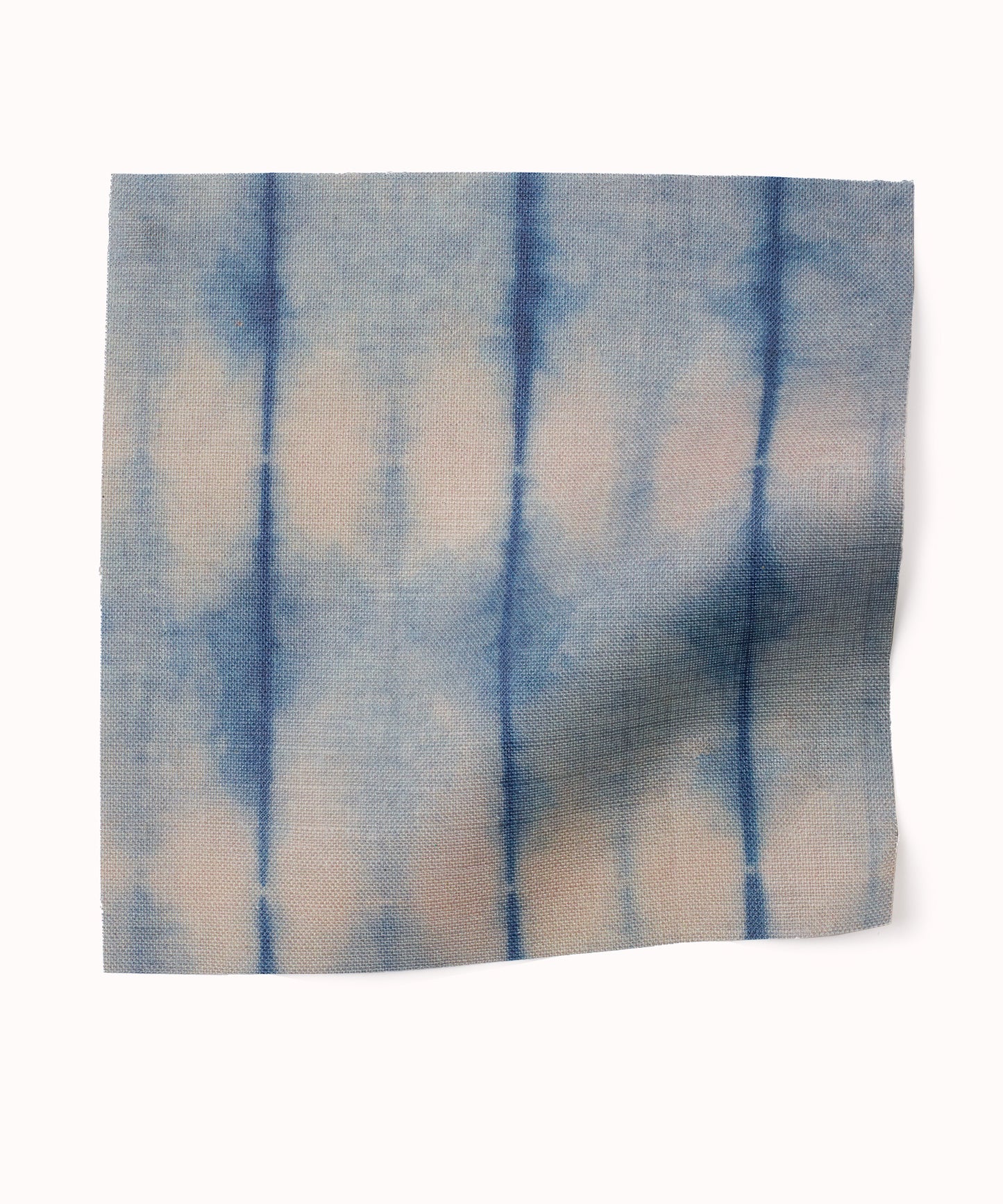PLEAT STRIPE - Indigo + Walnut
