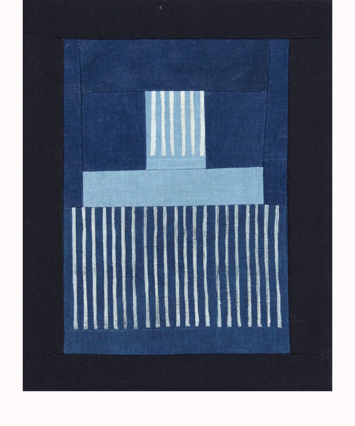 Striped Block Print Study 6