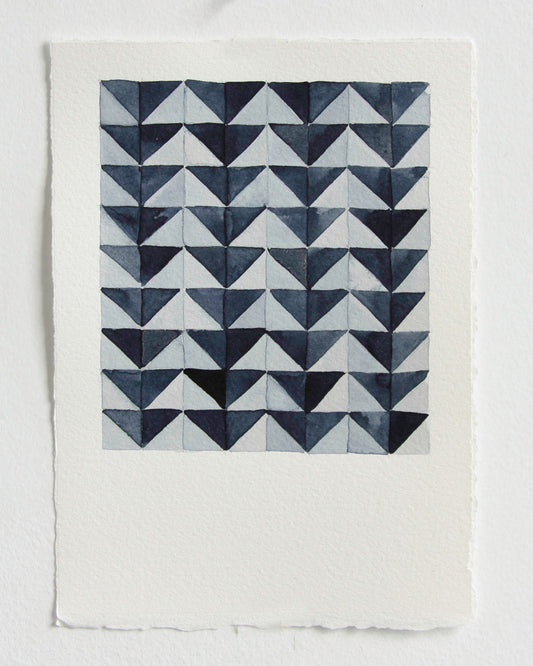Indigo Quilt Study 1