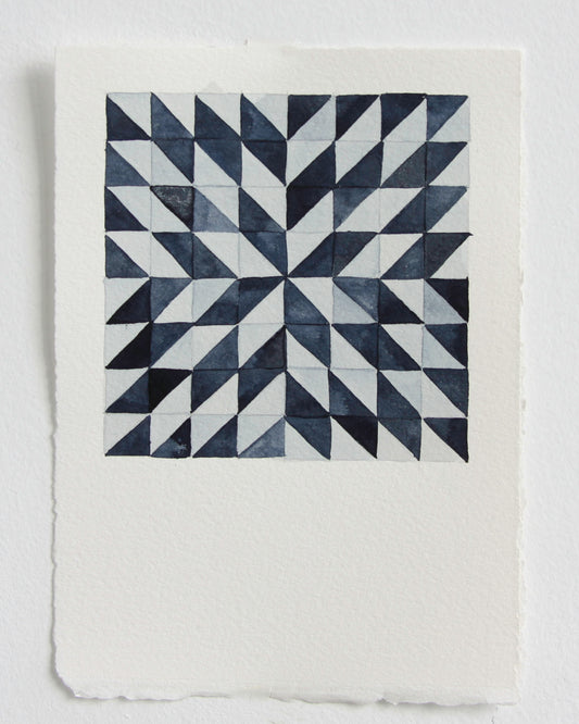 Indigo Quilt Study 2