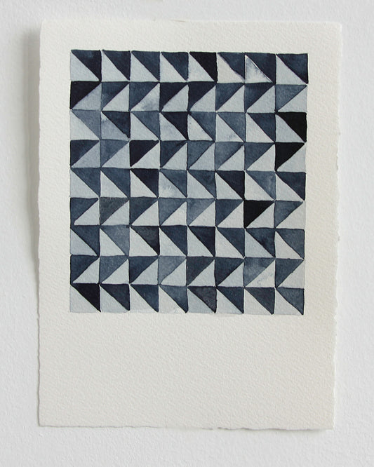 Indigo Quilt Study 4