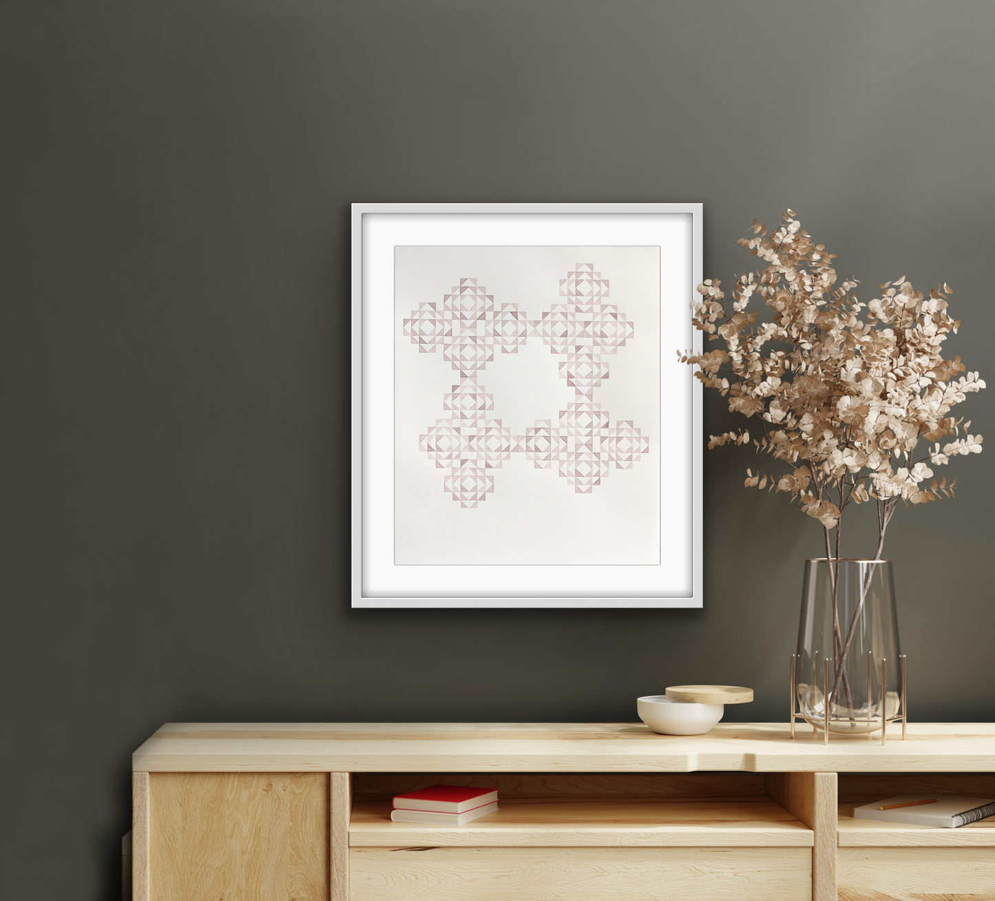 Lilacs Quilt Study 1