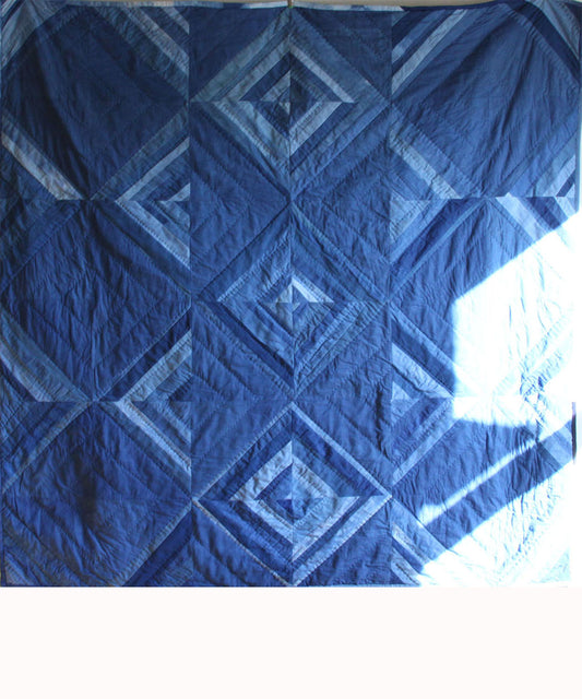 Indigo Kaleidoscope Quilt