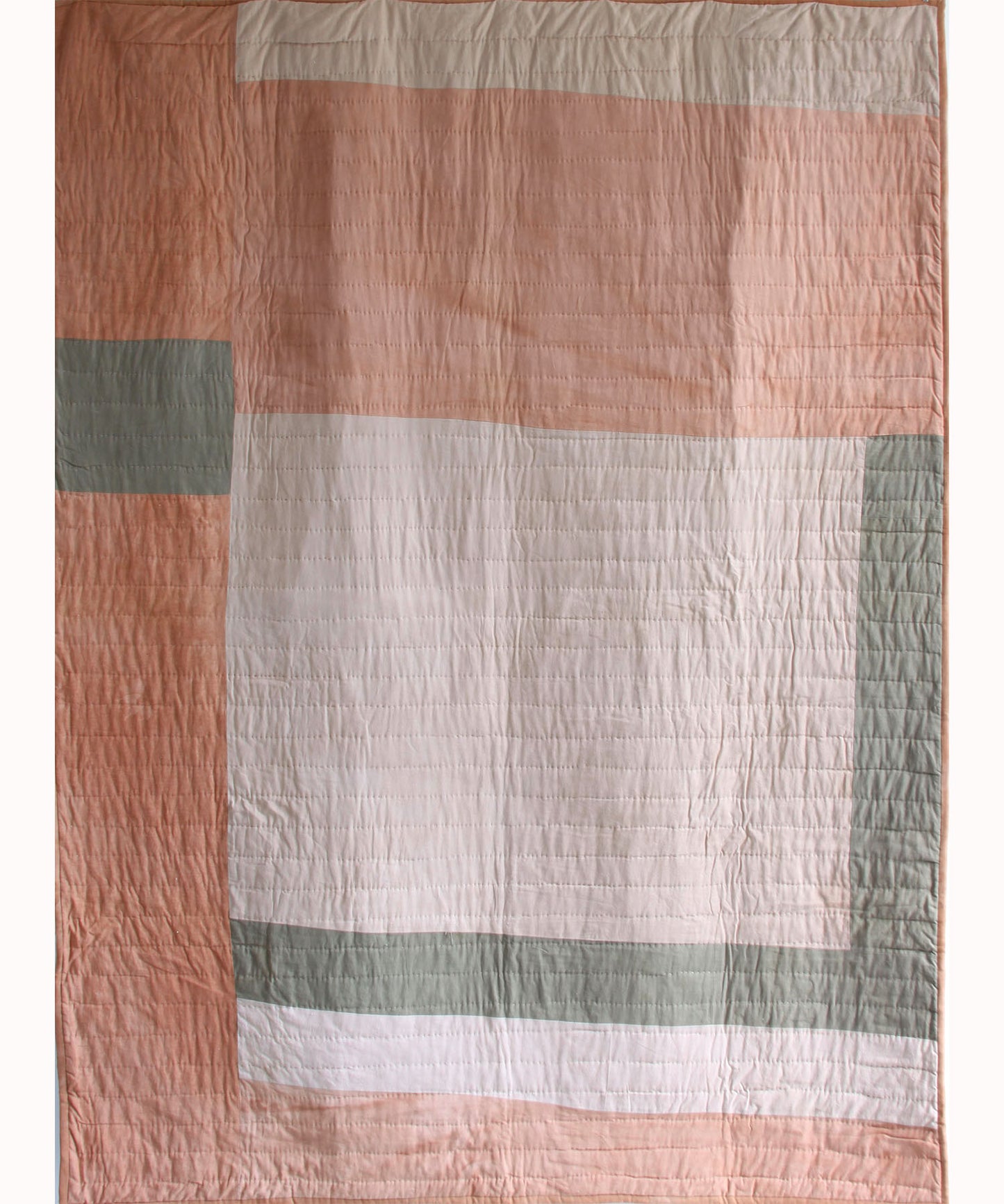 Log Cabin Diamond Quilt