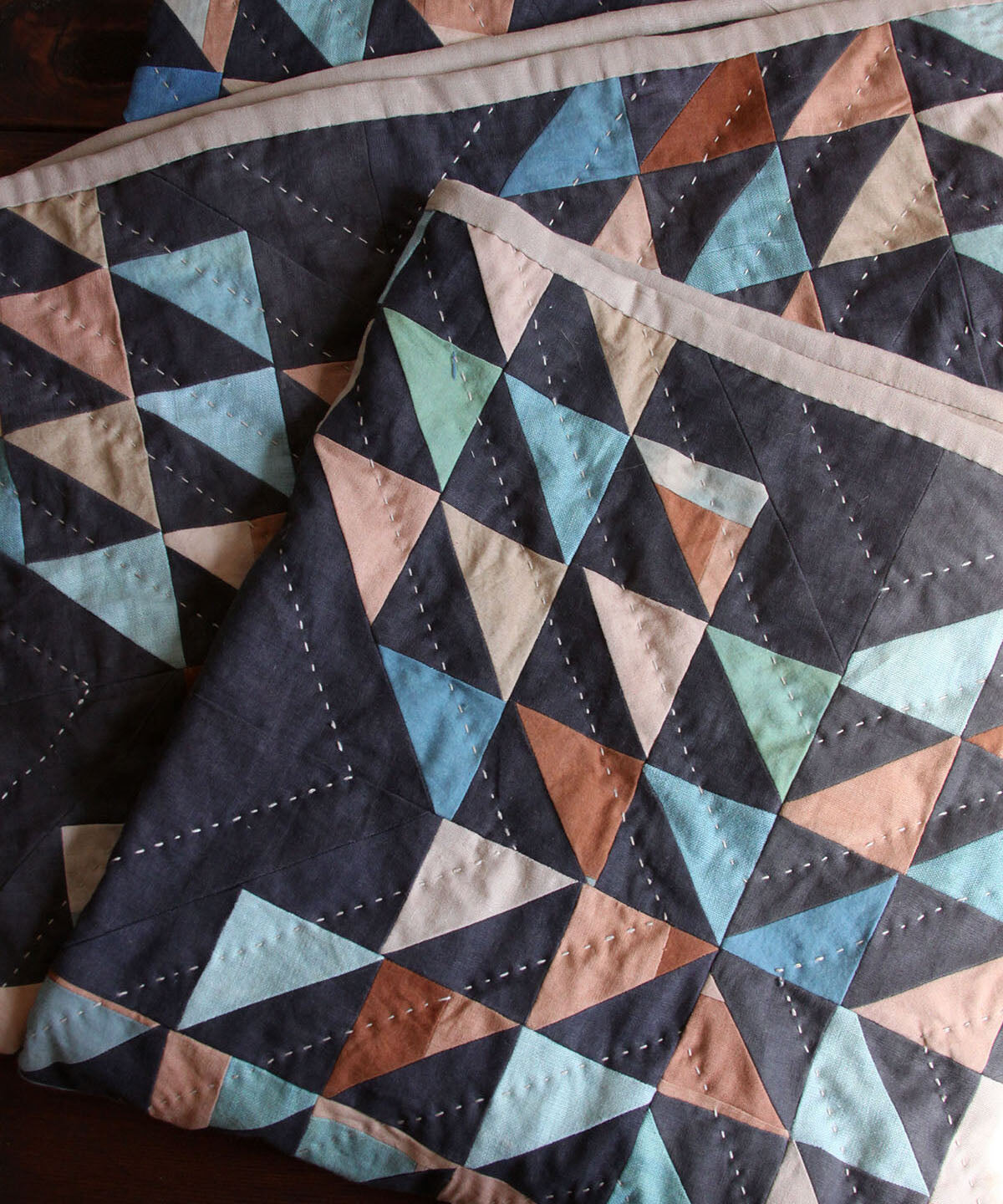 Ocean Waves Quilt (Currently on view at Verse Work/Shop)